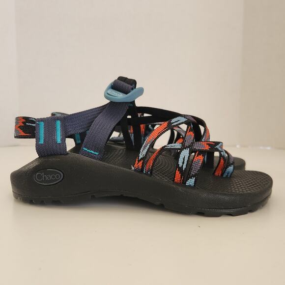 Chaco Women's ZX/2 Classic, With Toe Loop, Outdoor Sandal, Aerial Aqua 6 W - Picture 2 of 8
